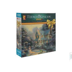Thomas Kinkade The Night Before Christmas 1000 Piece Puzzle by CEACO NIB